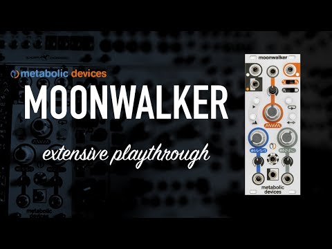 Metabolic Devices MOONWALKER / a very versatile ENV, LFO and VCO / extensive playthrough