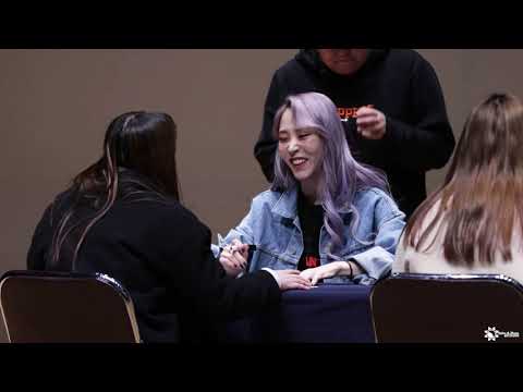 4K] 200103 동자아트홀 마마무 VP앨범 팬사인회 문별직캠