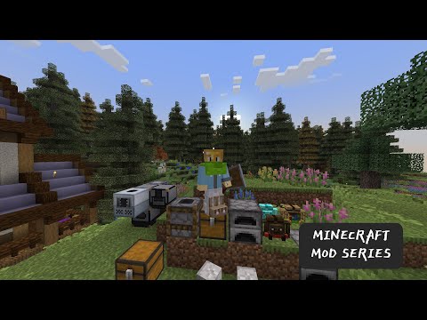 EPIC Minecraft Mod Series! Storage madness!! 😱