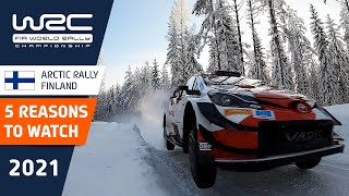 TOP 5 reasons to watch WRC Arctic Rally Finland Powered by CapitalBox