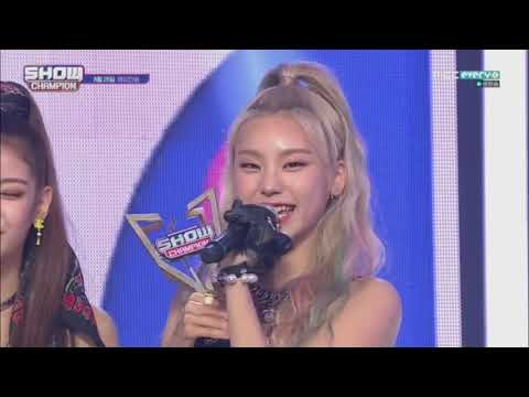 ITZY win 1st place with 'NOT SHY' on MBC M's SHOW CHAMPION 200826