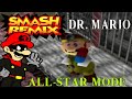 Smash Remix All Star Mode Dr Mario Very Hard No Continues