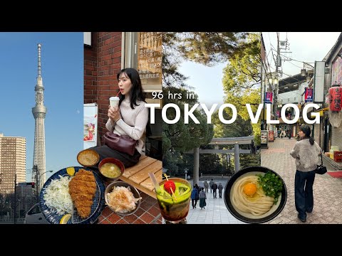 Tokyo Vlog 🇯🇵 | 4 Day Itinerary, Must-Eats, Shopping & Matcha Cafes