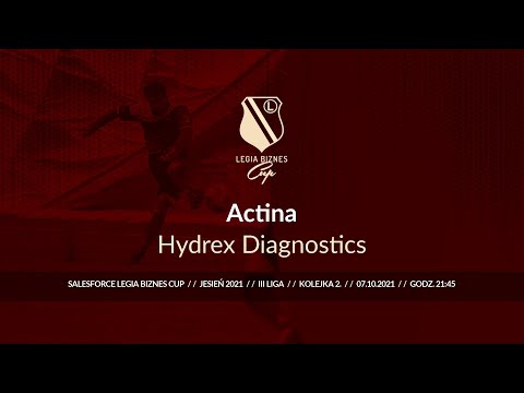 Skrót spotkania Actina - Hydrex Diagnostics ( Legia Biznes Cup Jesień 2021 )