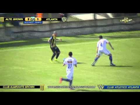 ALMIRANTE BROWN 3 - 1 ATLANTA (El compacto)