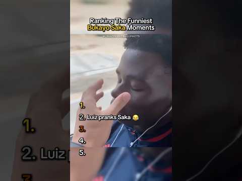 Ranking The Funniest Bukayo Saka Moments 😂😭