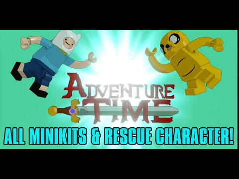 Adventure Time Level Pack - ALL MINIKITS & RESCUE CHARACTER! Lego Dimensions