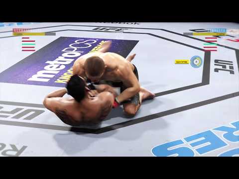 Khabib Vs Ferguson UFC 3 - PS4 Gameplay Rd. 2