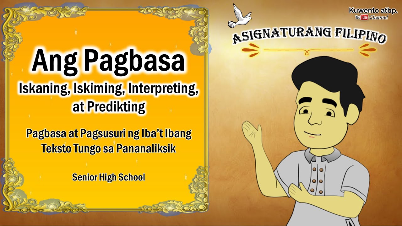 Ang Pagbasa | Pagbasa at Pagsusuri ng Iba’t Ibang Teksto Tungo sa Pananaliksik | SHS