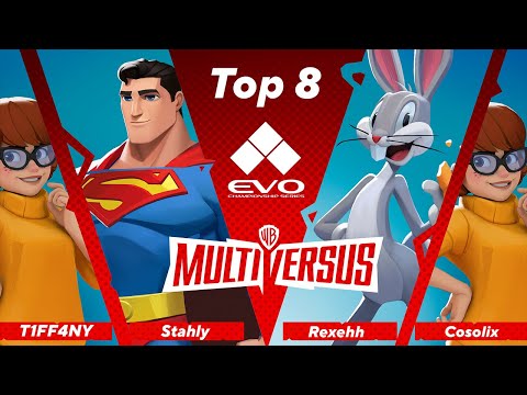 T1FF4NY & Stahly Vs. Rexehh & Cosolix | Top 8 | MultiVersus EVO 2022