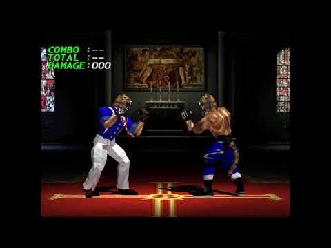 Tekken 2 - use all characters maybe finish it in one go? Lol broken mic