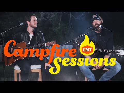 Jordan Davis Plays Fireside “Slow Dance In A Parking Lot” & “Almost Maybes” 🔥 CMT Campfire Sessions
