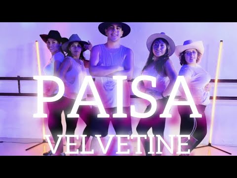 PAISA - VELVETINE - Victor Uriel “Dance Fitness” - Zumba Coreografía ????