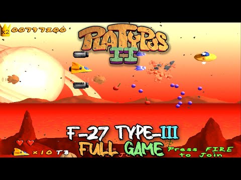 PLATYPUS 2 - Gameplay Walkthrough FULL GAME (F-27 TYPE-3) 1080P 60FPS