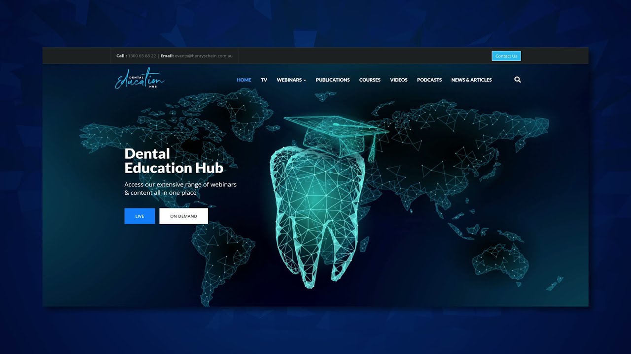 Introducing the Dental Education Hub<span class=