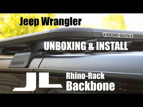 Jeep Wrangler JL 4-Door Rhino-Rack Backbone Unboxing & Install