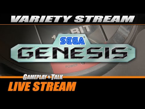Sega Genesis/Megadrive Games (variety stream) | Gameplay and Talk Live Stream #444