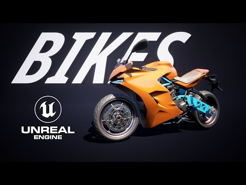 Unreal Engine 5 Drivable Bike [UE5] [R-Tune Vehicle Physics]