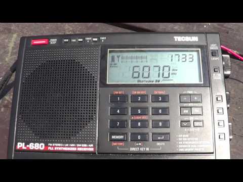CFRX Mid Day reception 6070 Khz Shortwave