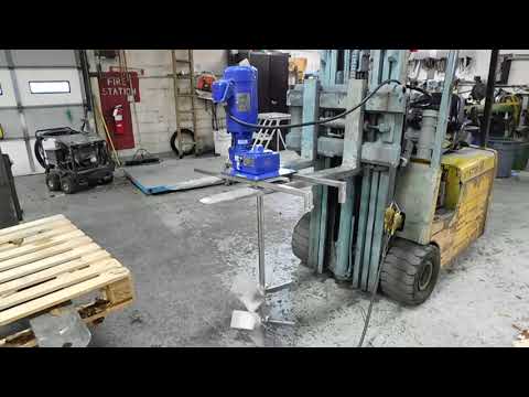 Sharpe model 2N1-14 stationary mount mixer