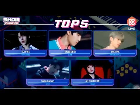 AB6IX 'BREATHE' 2nd win @SHOW CHAMPION