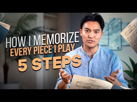 How I Memorize Every Piece I Play [5 Steps in 5 mins ⏰]
