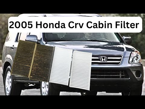 2005 Honda CRV Innenraumluftfilter ersetzen