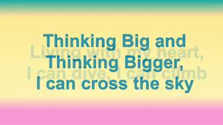Across the Sky lyrics | Think Big theme song
