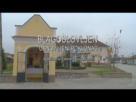 Blagoslovljen obnovljeni poklonac (kapelica) sv. Leonarda u Goričanu
