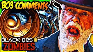 READING BLACK OPS 3 ZOMBIE COMMENTS AFTER REVELATIONS!!!