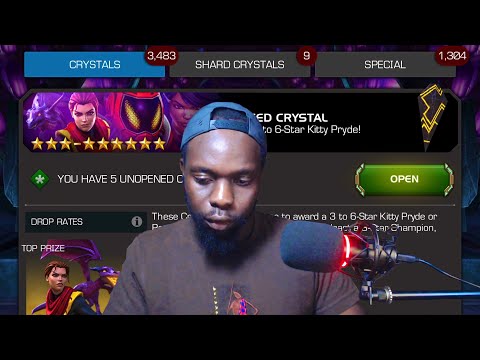 Kitty Pryde Early Access Bundle and Another Featured 6 Star Crystal Opening