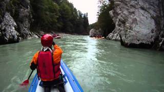preview picture of video 'Rafting Tiroler Ache'