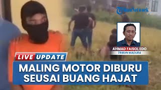 Maling Motor Kabur Terbirit Usai Buang Hajat, Dikejar Polisi & Warga
