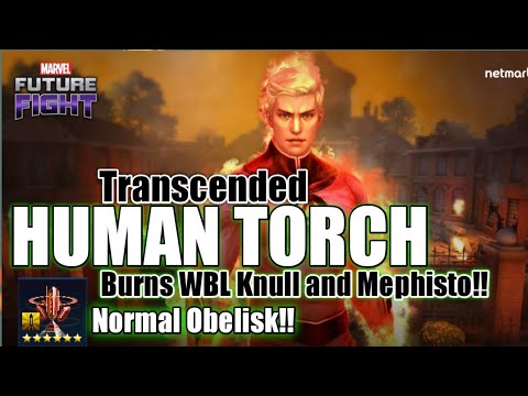 [Mff Hindi] Transcended Human Torch Burn WBL!! Normal Obelisk Showcase!! #Mff #Marvel #Humantorch