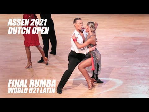 Nikita Grygorchuk - Naomi Spektor, USA | 2021 WDC AL World U21 LAT | Assen | F R