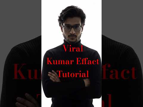 Stop scrolling! ⚠️ Create the Viral Kumar Effect