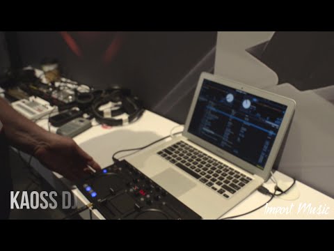 Kaoss DJ de Korg, presentado por Steve McNally en NAMM2015.