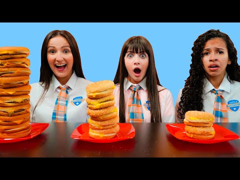 THE CHAMPIONSHIP OF WHO EATS THE MOST AT FANTASTIC SCHOOL!!!