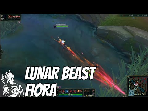 Lunar Beast Fiora Skin Spotlight - Pre-Release - League of Legends