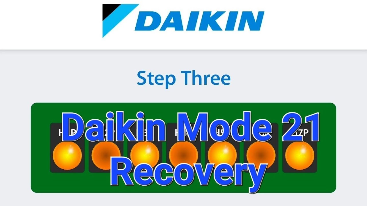 Quick Video on how and why you should use Refrigerant Recovery Mode on a Daikin