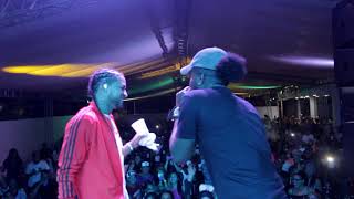 Mozart La Para se enfrenta sus contrincantes, Batalla de Freestyle 2017