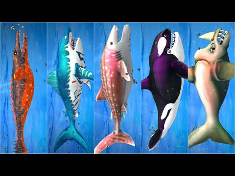 ALL SPECIAL SHARKS UNLOCKED - Double Head Shark Attack
