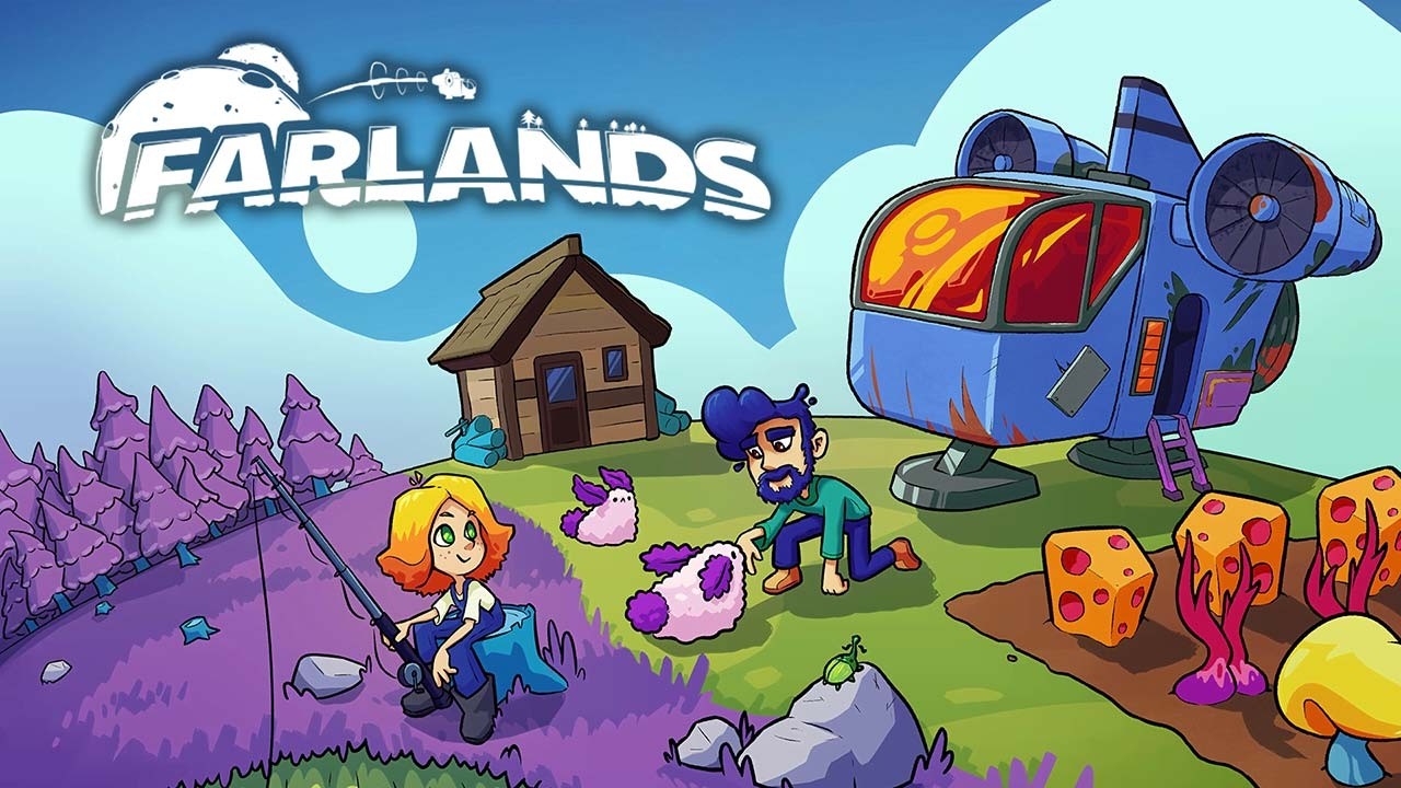 Preview image showing Farlands exploration, farming, and planetary gameplay