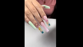 I GOT MY NAILS DONE BY ANACRYLICS 😱💅🏼