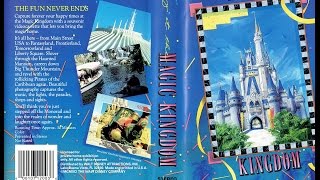 A Day at the Magic Kingdom VHS ~ 1991- InteractiveWDW