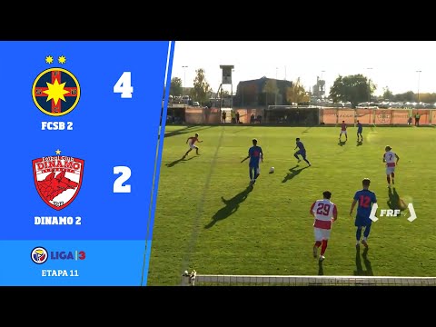 Liga 3, Etapa 11: FCSB 2 - Dinamo 2 4-2, 31.10.25