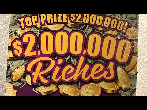 Black box special ◾️ $2,000,000 Riches 💰 North Carolina lottery ticket