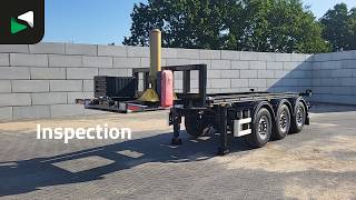 Полуприцеп контейнеровоз &Ouml;zg&uuml;l F 3 axles Tipping 2xLift Axle | Изображение 4 - Autoline