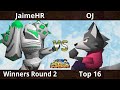 Smashtoberfest 2022 JamieHR Dark Samus Vs OJ Wolf SSB64 Smash Remix Tournament