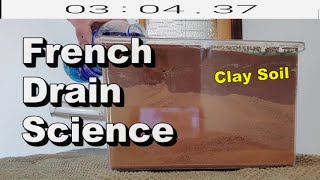 French Drain Science -  Clay Soil